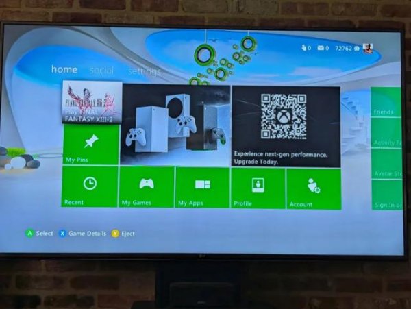 广州华鑫 微软突然更新，Xbox 360 界面迎 Series X